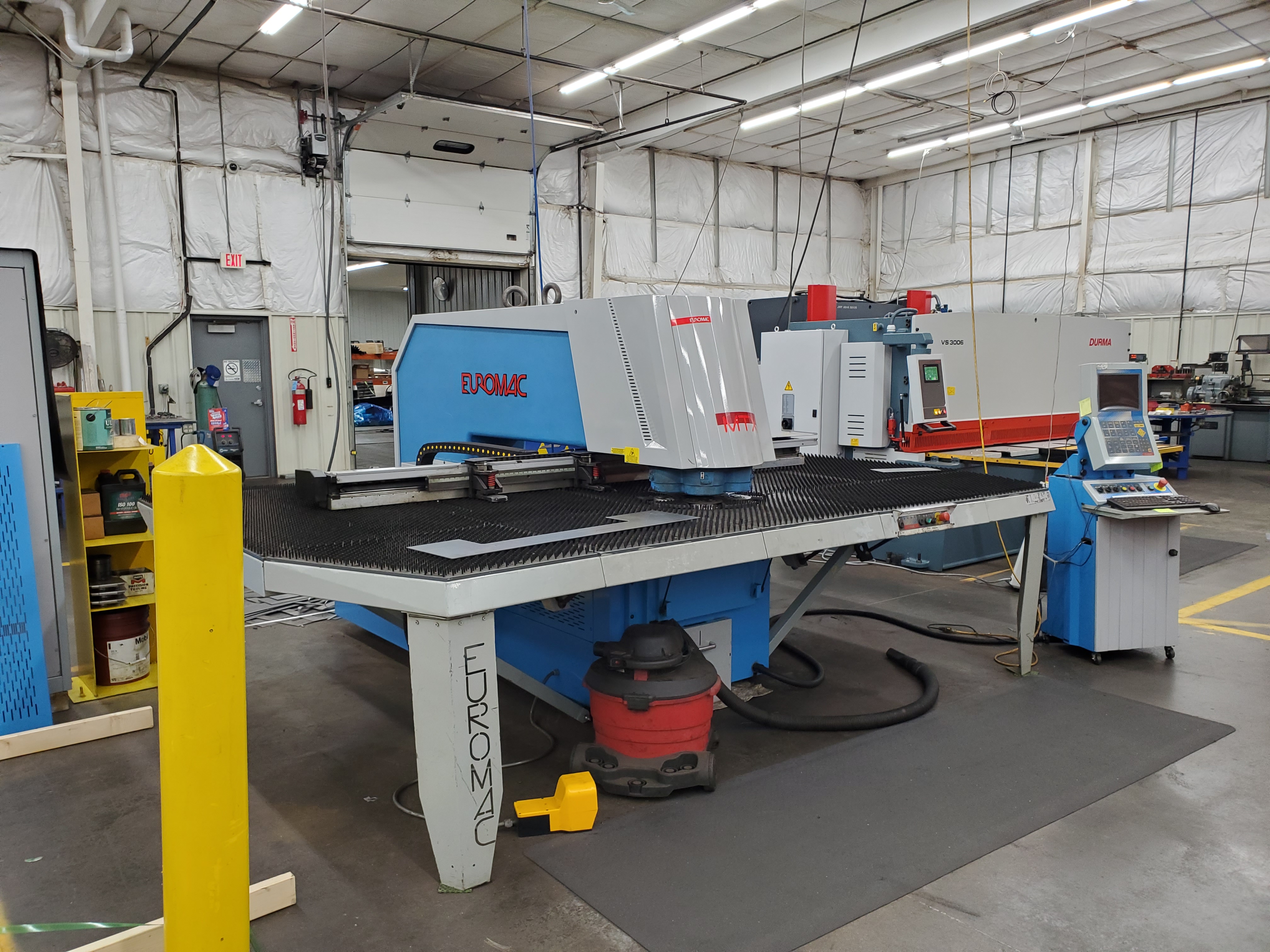 2003 Euromac MTX 1250 30 CNC Turret Punch (#3362)